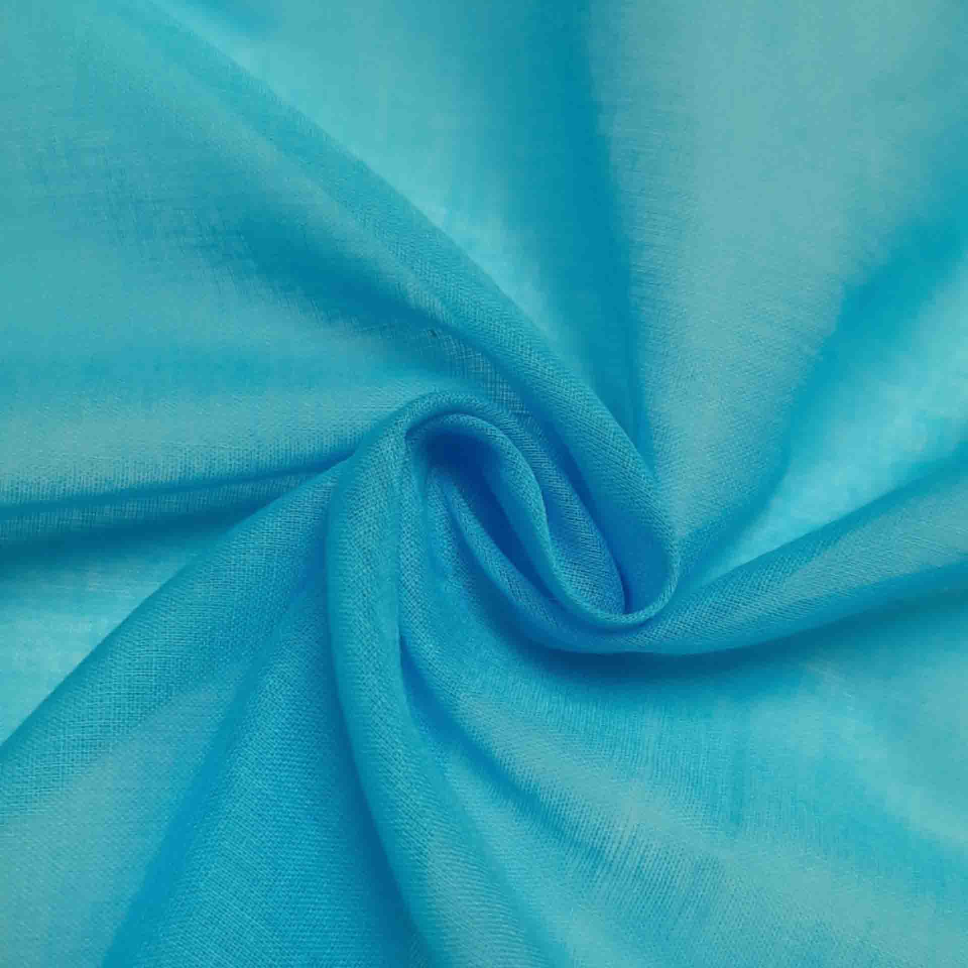 پارچه وال هندی عرض 115 رنگ آبی 