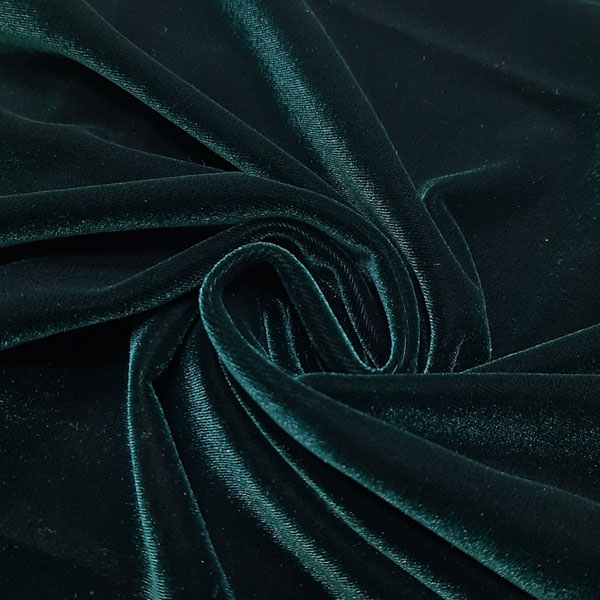 پارچه مخمل کره ای 420 رنگ یشمی 