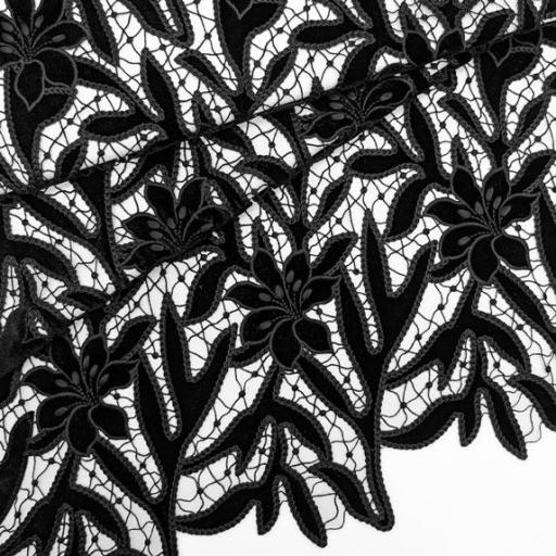 پارچه گیپور مخمل کره ای رنگ 56 