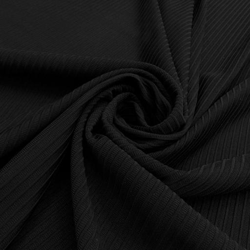 پارچه کرپ گابریل رنگ مشکی 