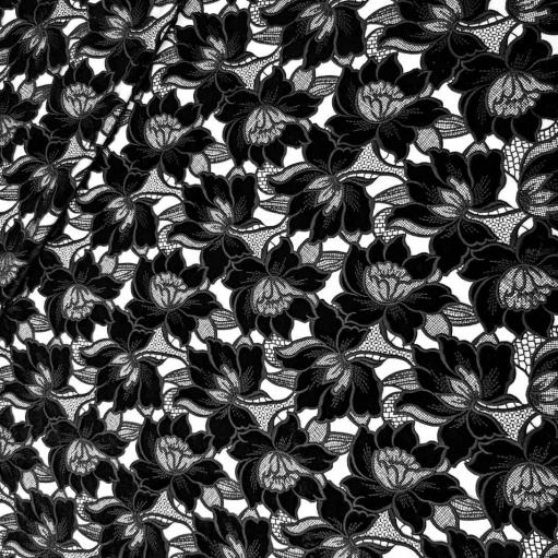 پارچه گیپور مخمل کره ای رنگ 77 