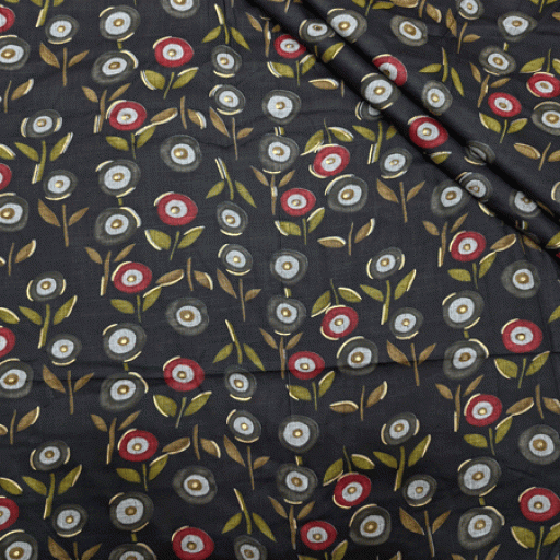 پارچه نخی باتیک هندی طرح 5 رنگ 5 