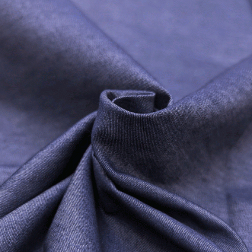 پارچه جین کاغذی هندی رنگ سرمه ای