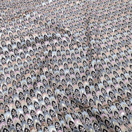 پارچه حریر سوزن دوزی هندی 12 رنگ 1 