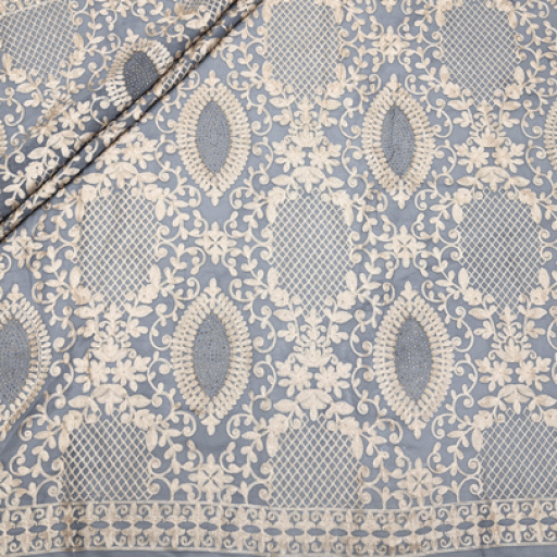 پارچه حریر سوزن دوزی هندی 10 رنگ 10-3 