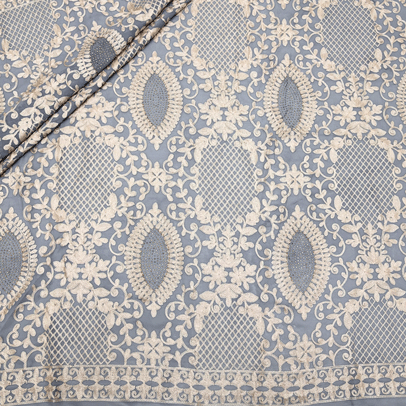 پارچه حریر سوزن دوزی هندی 10 رنگ 10-3 