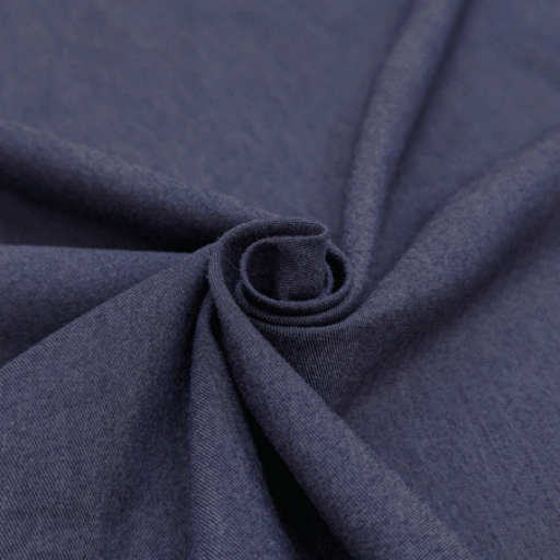 پارچه جین کاغذی هندی رنگ سرمه ای سوخته 