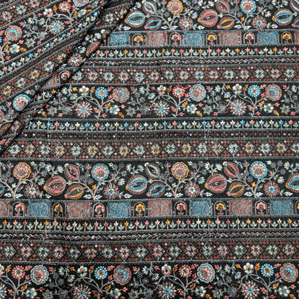 پارچه لینن سوزن دوزی هندی 147 رنگ 1 