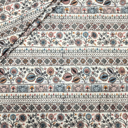 پارچه لینن سوزن دوزی هندی 147 رنگ 4 