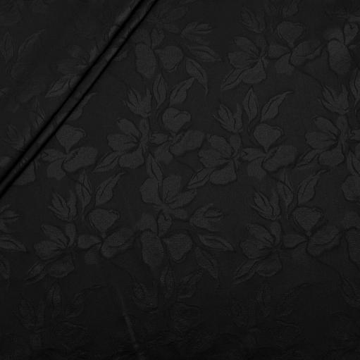 پارچه ژاکارد تافته 226 رنگ مشکی 