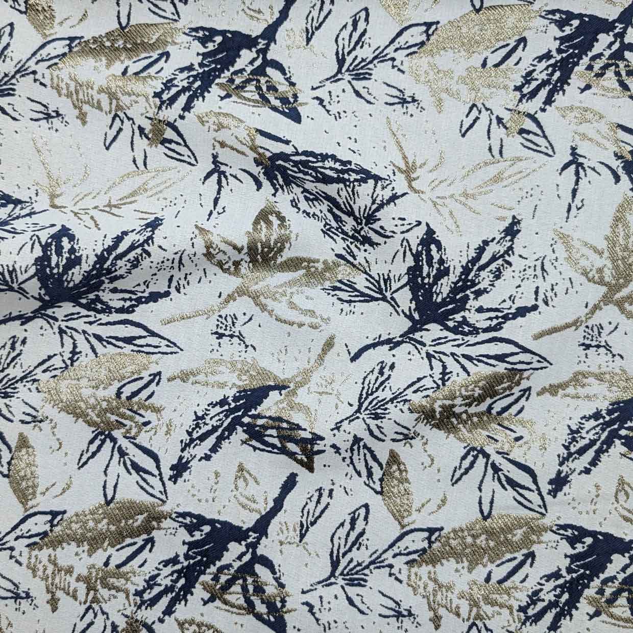 پارچه ژاکارد پنبه لمه 2021 رنگ 102-30 