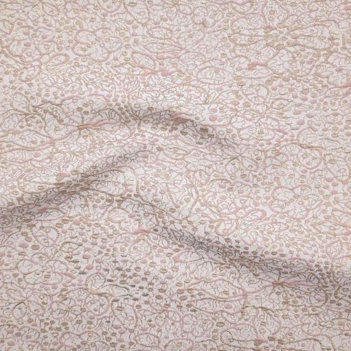 پارچه ژاکارد پنبه لمه 2019 رنگ 102-6 