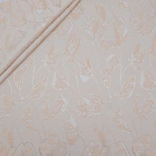 پارچه ژاکارد پنبه لمه 4096 رنگ 102-28-29 