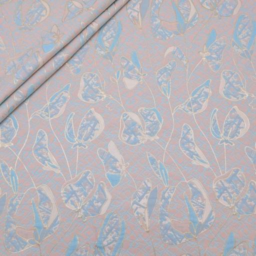 پارچه ژاکارد پنبه لمه 4096 رنگ 102-60-6 