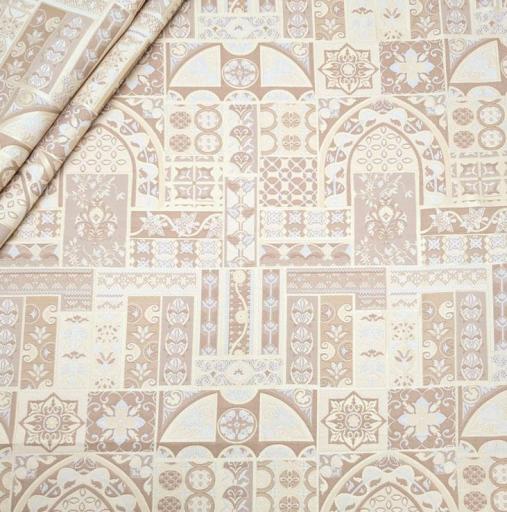 پارچه ژاکارد پنبه p4072 رنگ 29-28-36 