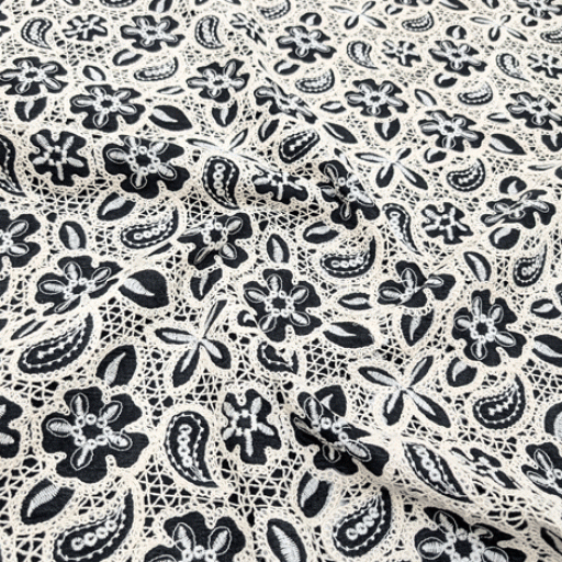 پارچه گیپور قیطون رنگ 8 