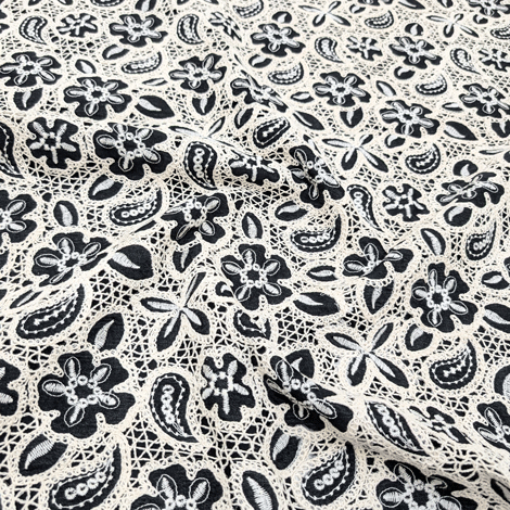 پارچه گیپور قیطون رنگ 8 