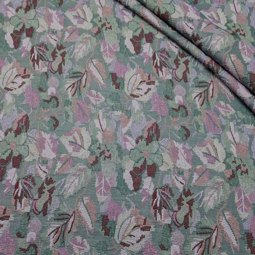 پارچه ژاکارد ترک 231 رنگ طوسی سبز 