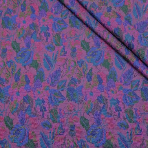 پارچه ژاکارد ترک 231 رنگ بنفش 