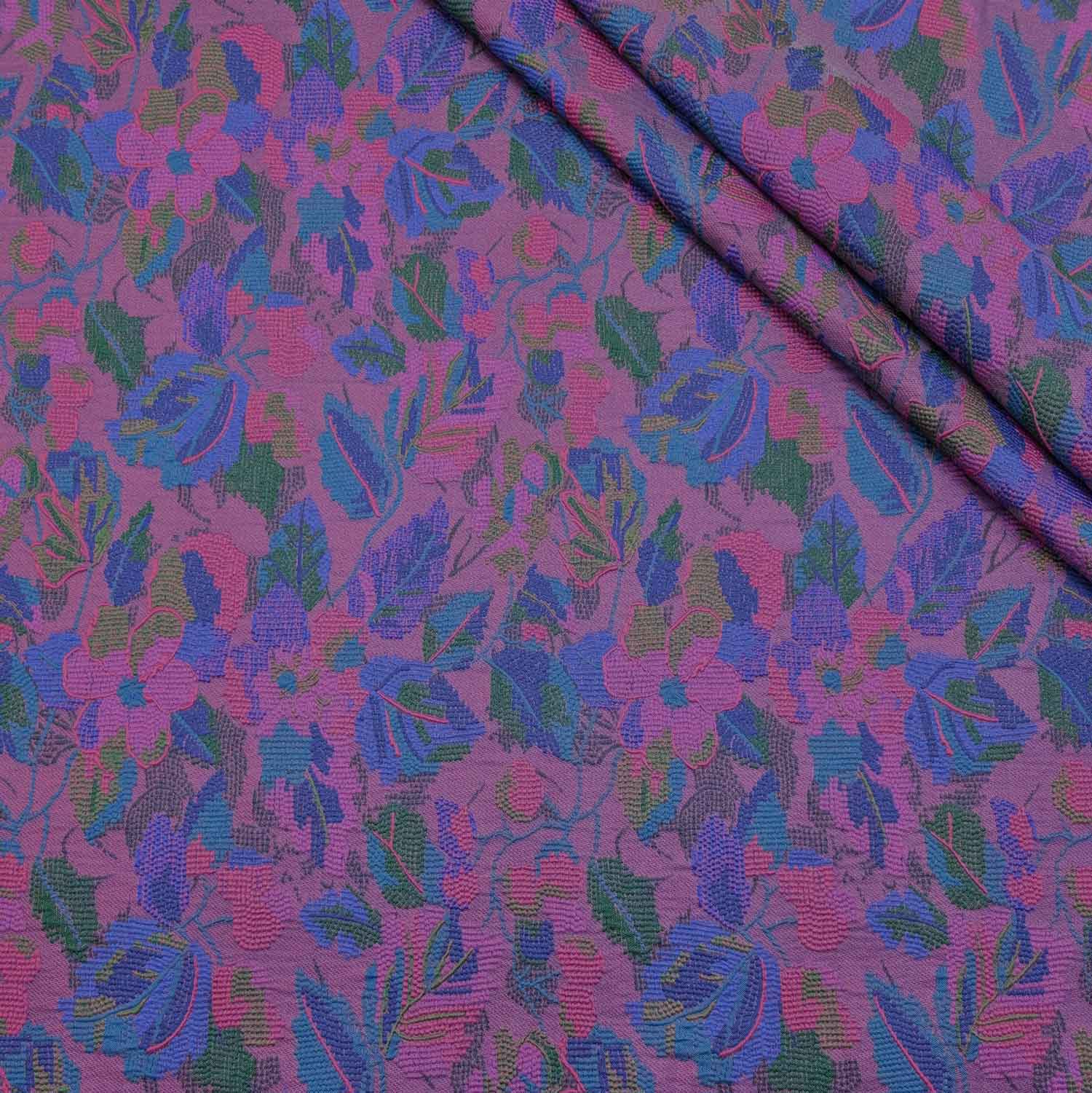 پارچه ژاکارد ترک 231 رنگ بنفش 