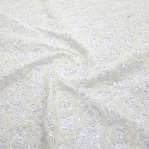 پارچه دانتل پچ ورک 9 رنگ آفوایت 