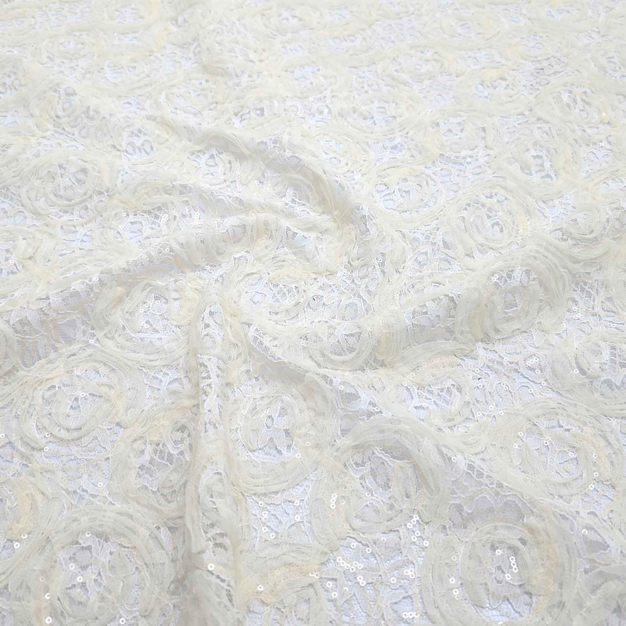 پارچه دانتل پچ ورک 9 رنگ آفوایت 