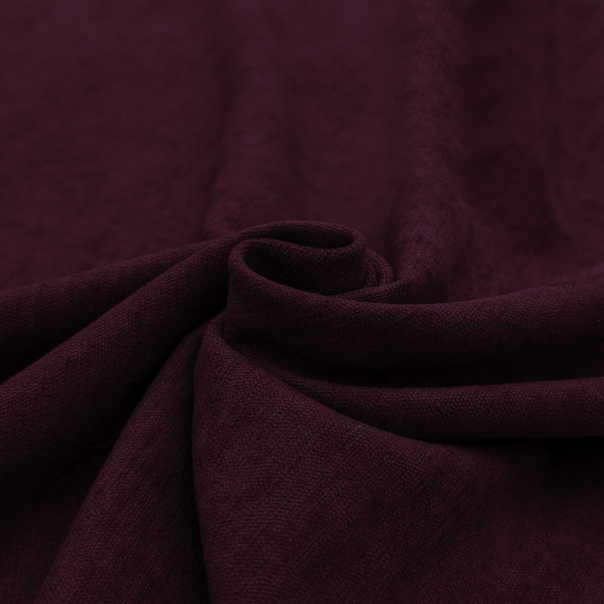 پارچه بوکله ساده رنگ شرابی 