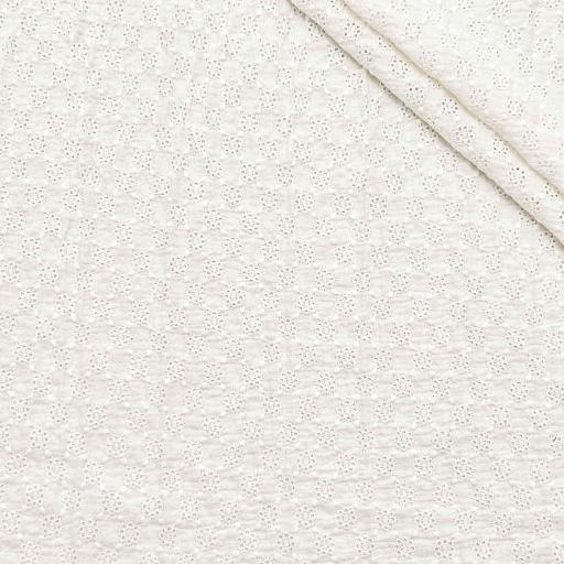 پارچه وال بوندینگ خامه دوزی رنگ آف وایت 