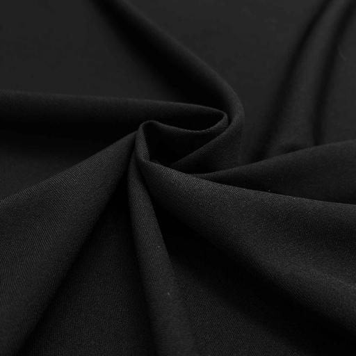 پارچه فاستونی گاباردین رنگ مشکی 