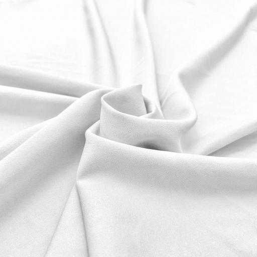 پارچه فاستونی گاباردین رنگ آف وایت 