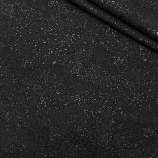 پارچه ژاکارد پنبه لمه 2025 رنگ مشکی 