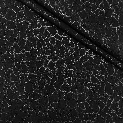 پارچه ژاکارد پنبه لمه 2016 رنگ مشکی 