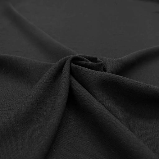 پارچه شانتون تایوان رنگ مشکی 