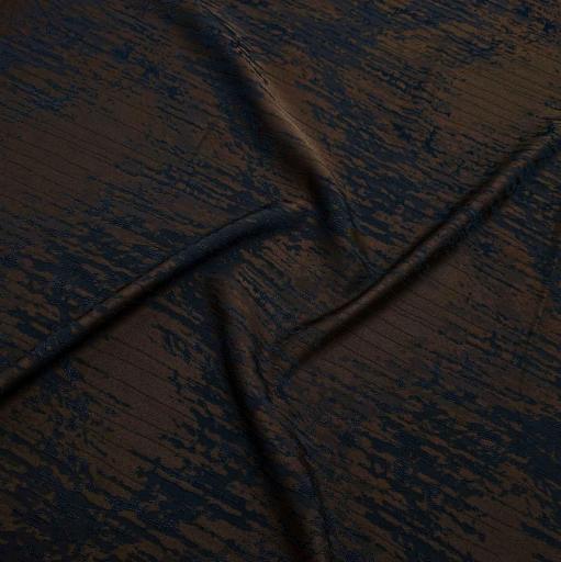 پارچه ژاکارد ویسکوز 205 رنگ شکلاتی مشکی 