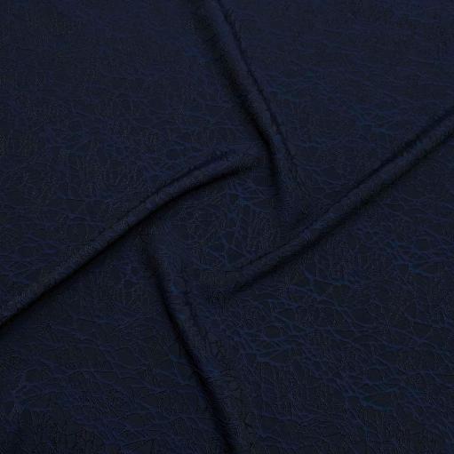 پارچه ژاکارد ویسکوز 209 رنگ سرمه ای مشکی 