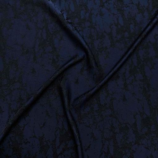 پارچه ژاکارد ویسکوز 220 رنگ سرمه ای مشکی 
