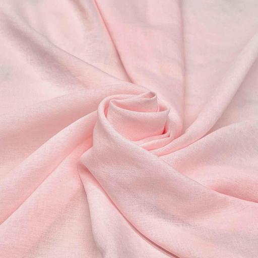 پارچه لینن شیشه ای رنگ صورتی 