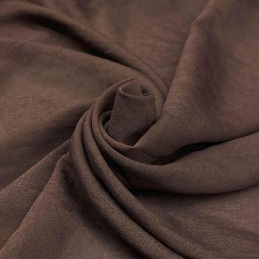 پارچه لینن شیشه ای رنگ شکلاتی 