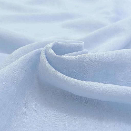 پارچه لینن شیشه ای رنگ آبی یخی 