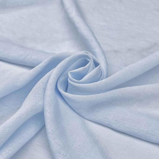 پارچه لینن شیشه ای رنگ آبی یخی 