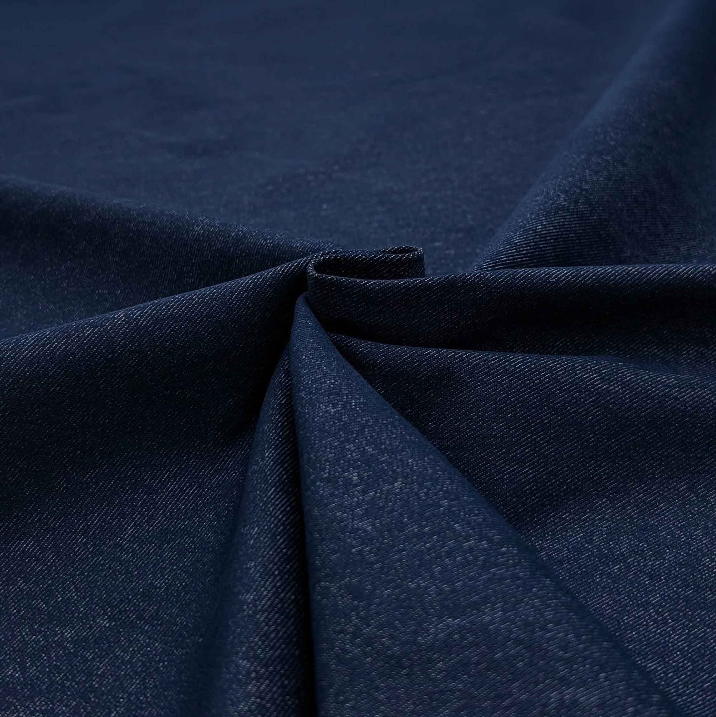 پارچه جین کش رنگ سرمه ای 258 