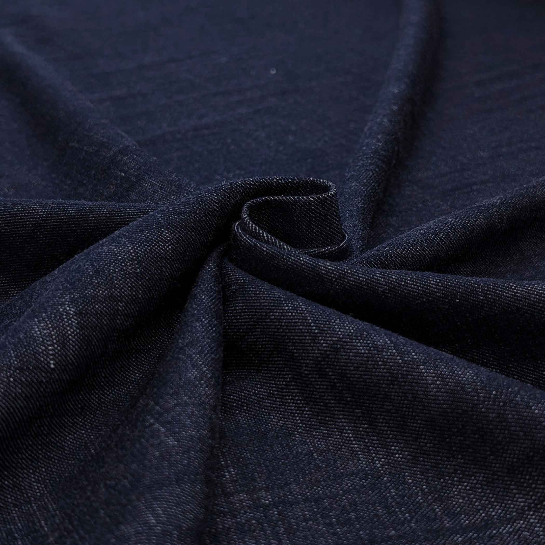 پارچه جین زارا رنگ سرمه ای 