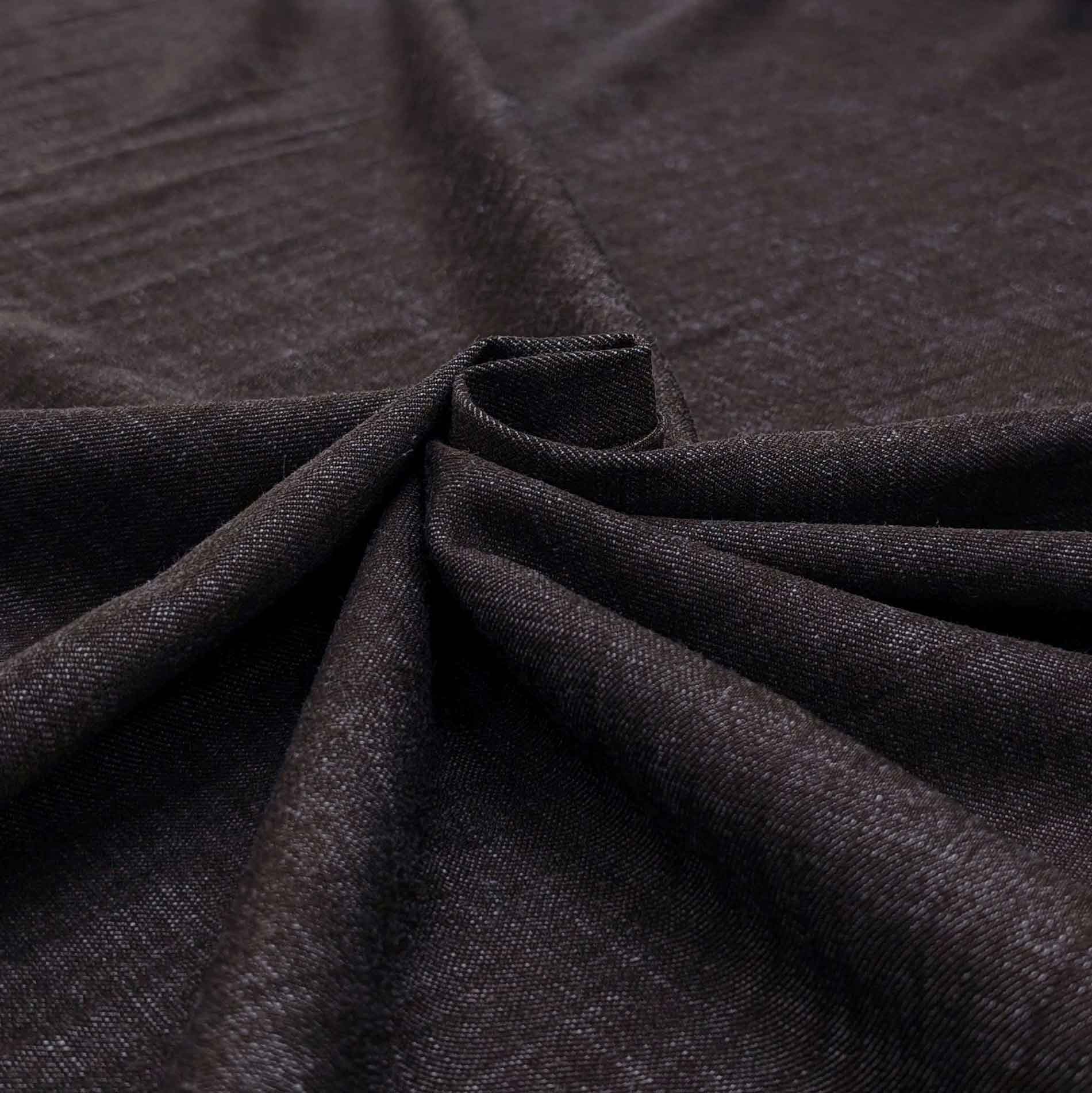 پارچه جین زارا رنگ شکلاتی 