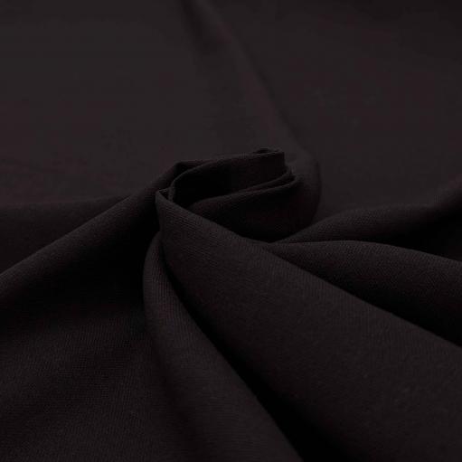 پارچه لینن ساده برشکا رنگ شکلاتی سوخته 