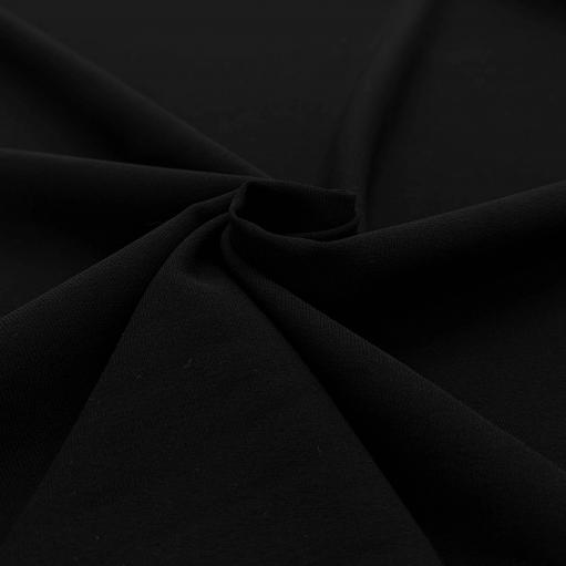 پارچه کرپ کنزو ایرانی رنگ مشکی 