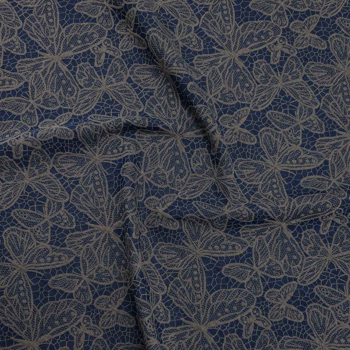 پارچه ژاکارد کتان 242 رنگ 1 