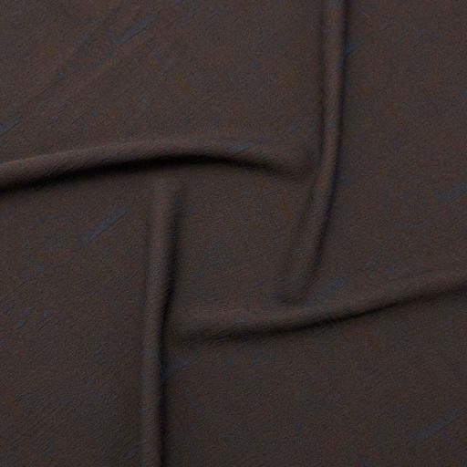 پارچه ژاکارد پنبه 244 رنگ شکلاتی 