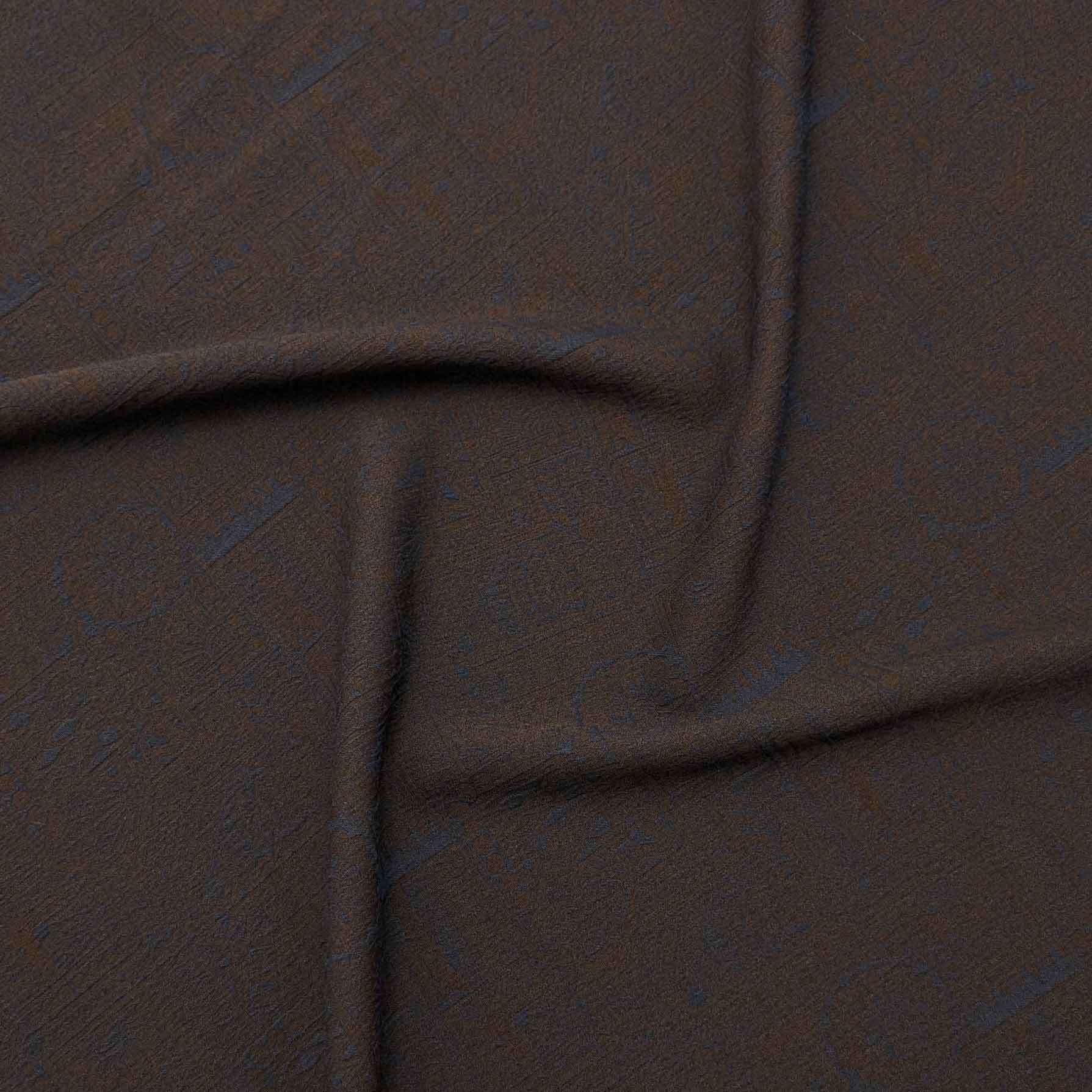 پارچه ژاکارد پنبه 244 رنگ شکلاتی 