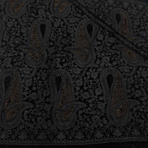 پارچه مخمل سوزندوزی هندی رنگ 209-5 