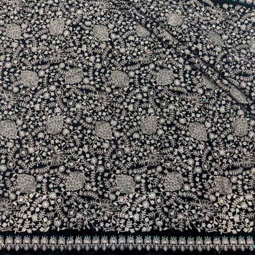 پارچه مخمل سوزندوزی هندی رنگ 221-1 